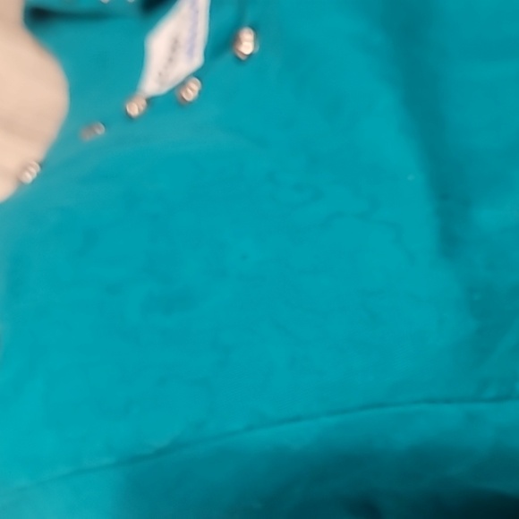 Roper vintage top western turquoise M - Picture 3 of 4